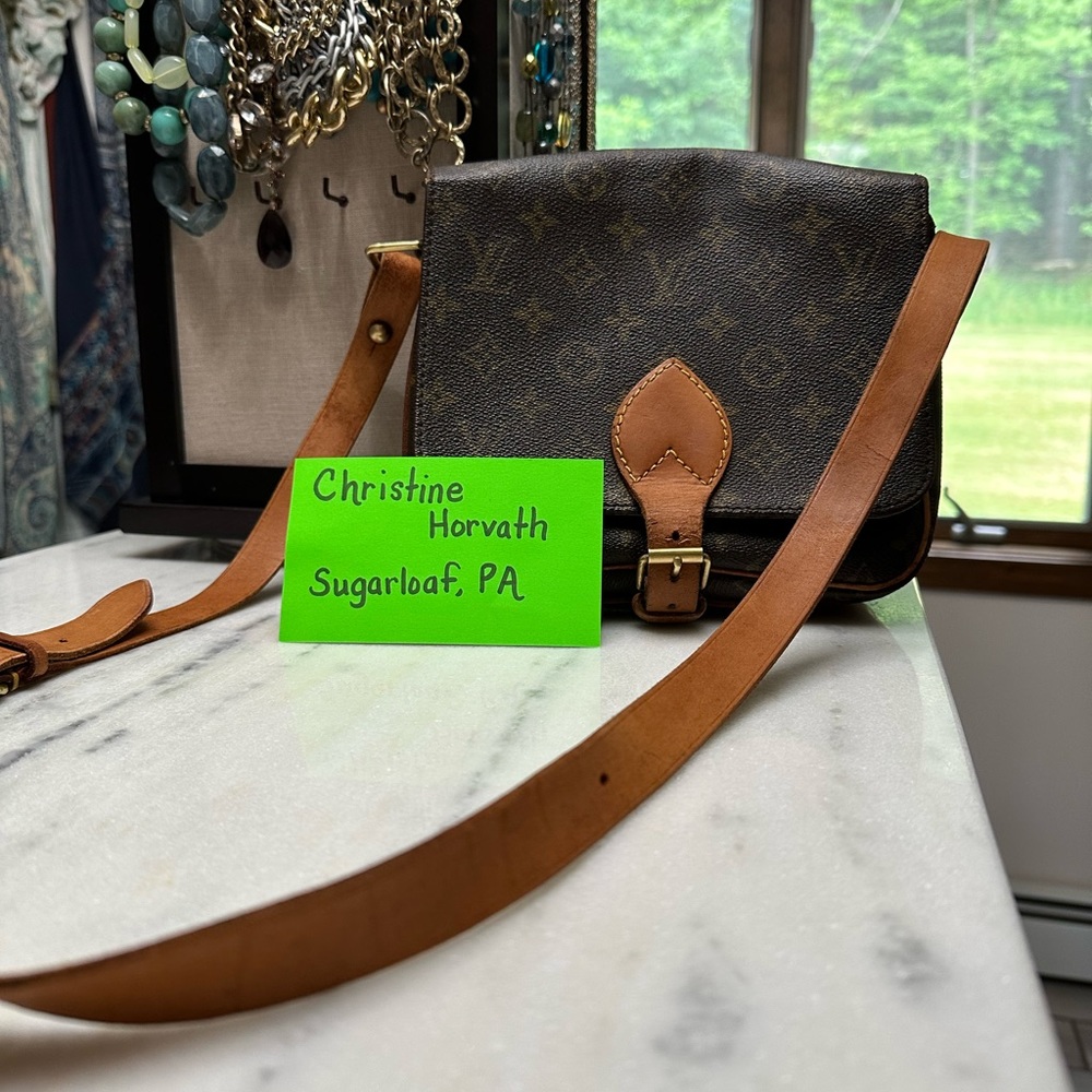 Vintage Louis Vuitton
Monogram Cartouchiere MM